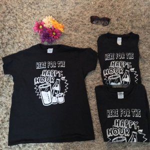 Funny Black T-Shirts (Set of 3)